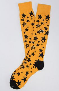 TRUKFIT The Star Intarsia Socks in Gold