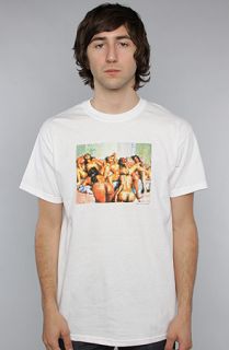 Fuct The Pixel Orgy Tee in White Concrete