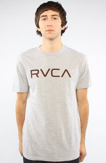 RVCA The Big RVCA Tee in Athletic Heather