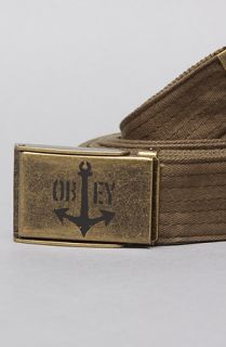 Obey The Maritime Belt in Army Concrete