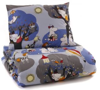 Moomin Duvet Cover Pillow Case 150 x 210 cm Finlayson