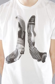 WeSC The Icon Photo Collage Tee in White