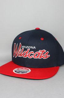 123SNAPBACKS Arizona Wildcats Snapback HatNavyRed Z SCRIPT  Karmaloop