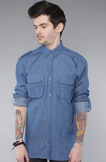 CHAMBERS The Shulls Buttondown Shirt in Blue