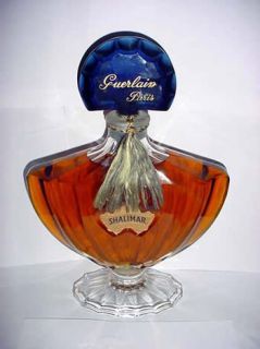Most Collectible Huge 15in Factice Perfume Bottle Shalimar by Guerlain