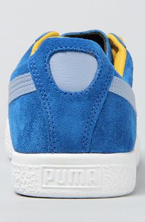 Puma The Clyde Script Sneaker in Snorkel Blue