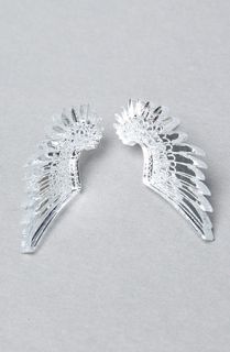 Tatty Devine The Pegasus Earrings Concrete