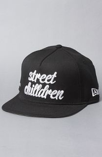 Society Original Products The Street Children Snapback Hat in Black