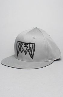 KR3W The Filthy Fangs Snapback Hat in Grey