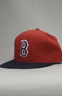 Vintage Deadstock Boston Red Sox Fitted HatRedNavy