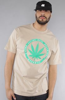 Sneaktip The US Puff Department Tee in Sand