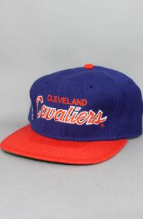 Vintage Deadstock Cleveland Cavaliers Fitted HatBlueOrange  Karmaloop