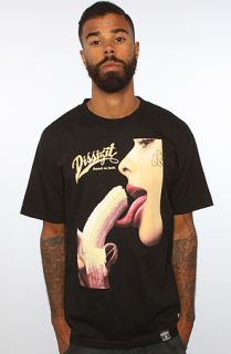 Dissizit The Deep Throat Tee in Black