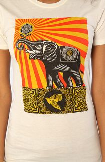Obey The Peace Elephant Classic Crew Tee