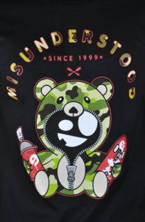  camo teddy tee in black $ 32 00 converter share on tumblr size