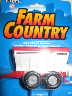 Ertl 1 64 Scale Toy Farm Country Dry Fertilizer Spreader 4350