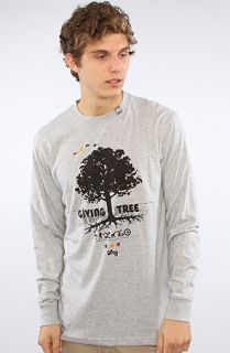 LRG Core Collection The Core Collection Nine LS Tee in Ash Heather