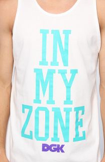 DGK The Zone Tank in White Concrete Culture