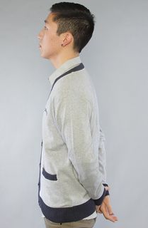 LRG The All Team Cardigan in Ash Heather