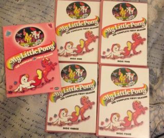 My Little Pony The Complete First Season DVD 2004 4 Disc Set