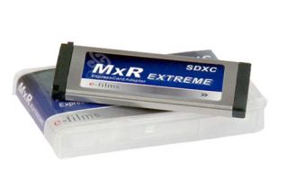 Films MXR Extreme SDXC Express Card Adapter for SXS Cards  Used NO