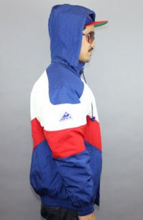 Vintage Deadstock Detroit Pistons Parka JacketRedWhtBlu  Karmaloop