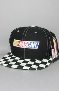 Vintage Deadstock Nascar Snapback HatRacingBlackChecker  Karmaloop