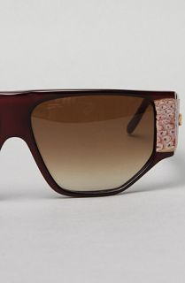 Vintage Eyewear The Emmanuelle Khanh Sunglasses in Python  Karmaloop