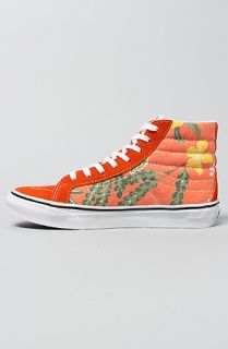 Vans Footwear The Sk8 Hi Slim Sneaker in Orange Hawaiian  Karmaloop