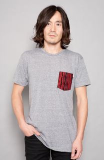 Apliiq The Striped Shooter Tee Concrete