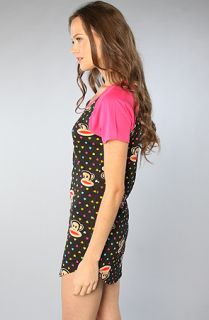 Paul Frank The Raglan Sleepshirt in Black Pink