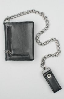 Vans The Panhead Chain Wallet in Black Leather