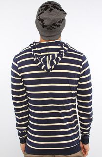 all day the henley hoody in navy cream stripes sale $ 33 95 $ 45 00 25