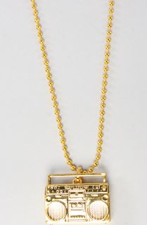 flud watches the boombox necklace in gold $ 25 00 converter share on