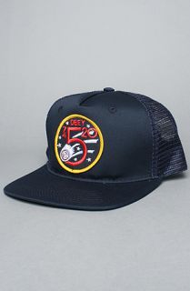 Obey The Apollo Trucker Hat in Royal Blue