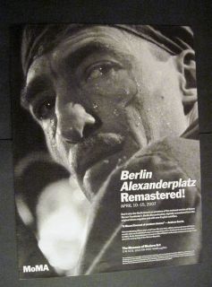 Fassbinder Berlin Alexanderplatz MOMA Movie Screening 2007 Promo Trade