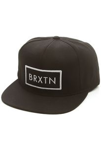 Brixton The Rift Hat in Black Concrete