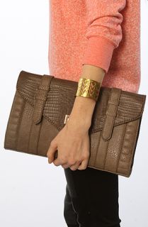 Accessories Boutique The Envelope Handbag in Taupe