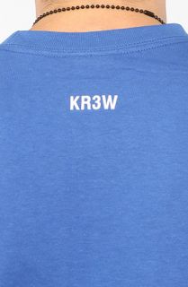 KR3W The Bracket Tee in Royal Concrete