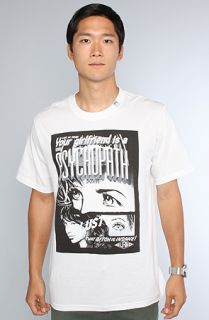 LRG The Psychopath Tee in White Concrete