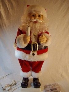 The Original Telco Motion ette of Christmas Animated Lighted Mr Santa