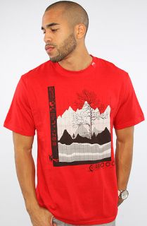 LRG The Infinite Growth Tee in Red Concrete