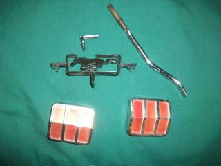  Mustang AMF Pedal Car Tail Lights Shifter Grille Emblem Used