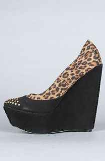 Lovely People The Tetra Shoe in Black Leopard