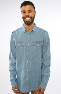 Analog The Bishop Buttondown in Indigo Chambray