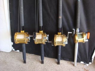 Offshore Fishing Poles with Penn International Reels