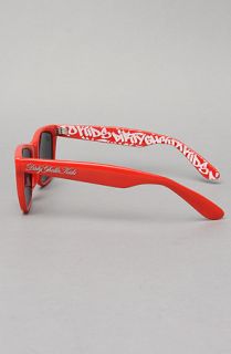 DGK The Graff Sunglasses in Red Concrete