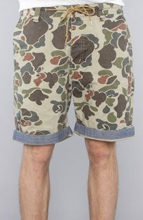 Obey The Troller Shorts in Camo Concrete