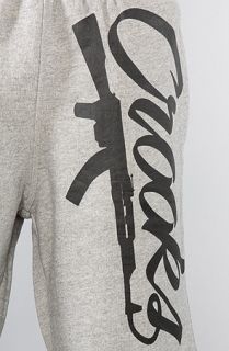 Crooks and Castles The AK Shorts in Speckle Heather Grey  Karmaloop