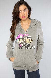 tokidoki The Ball and Chain Hoodie Concrete